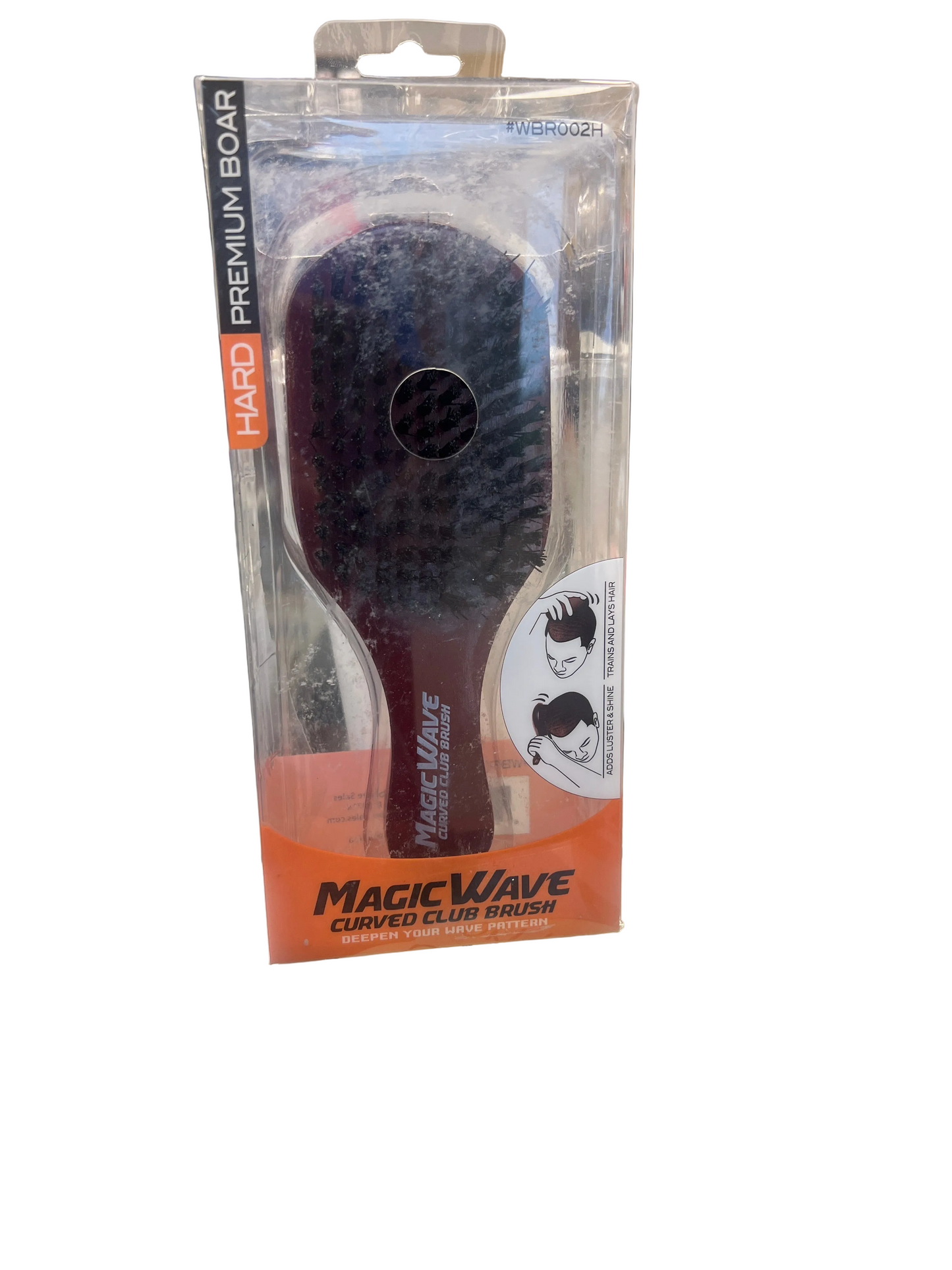 Black ice hard wave brush