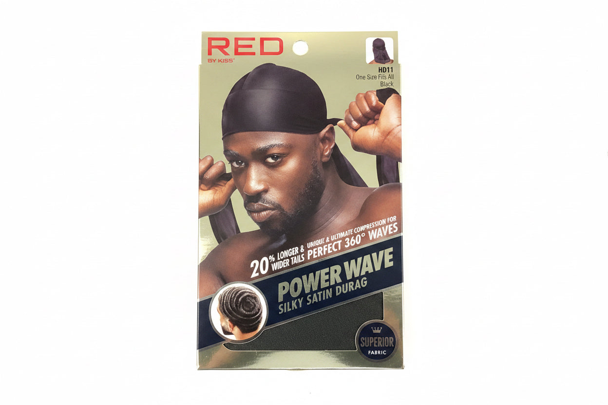 Red by Kiss Power Wave Silky Satin Durag