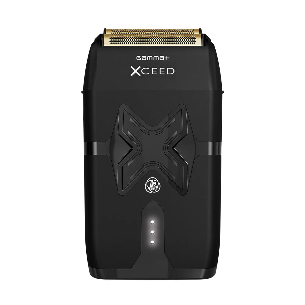 Gamma+ XCEED Professional IN2 Vector Motor Cordless Double Foil Shaver