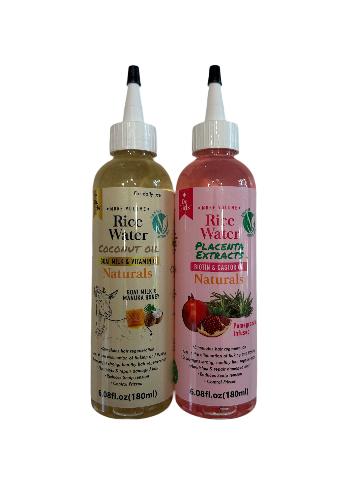 Dr Girls Rice Water More Volume Hair Oil 6.8oz