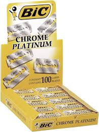 BIC Chrome Platinum Double Edge Razor Blades