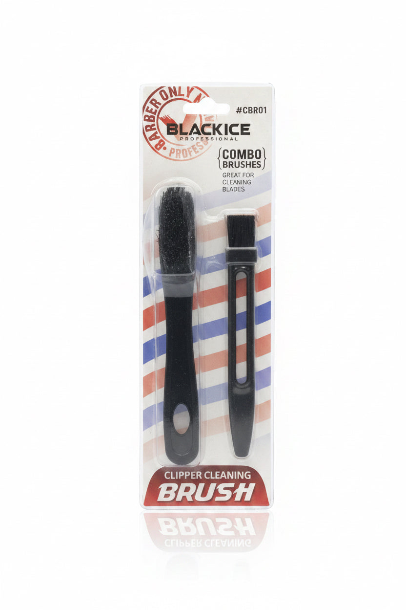 Black Ice Professional Clipper Cleaning Combo Brushes