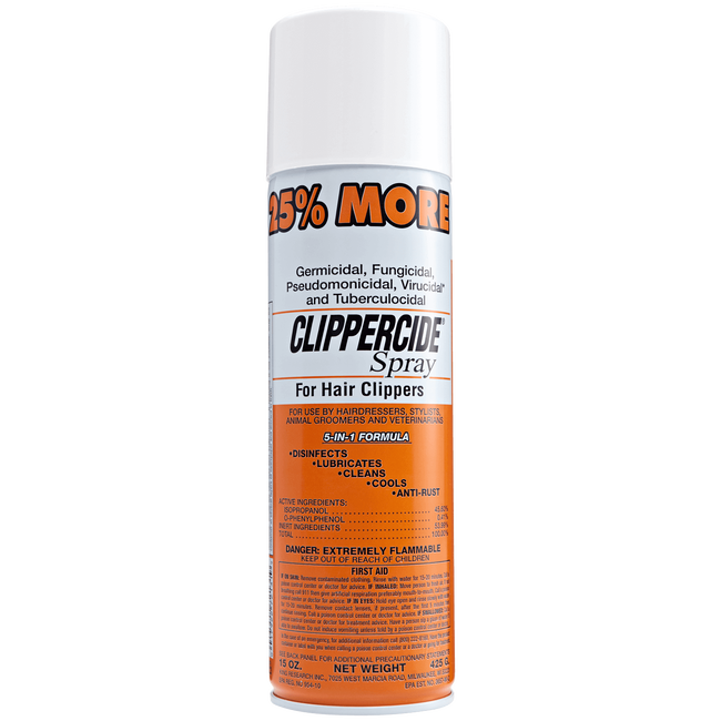 Clippercide Spray for Hair Clippers