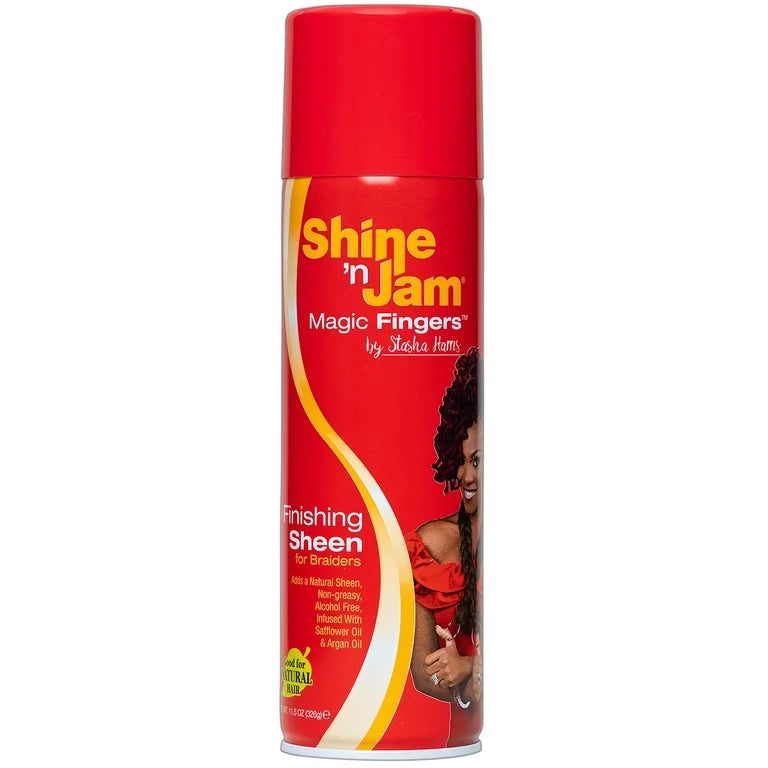 Ampro Shine 'n Jam Magic Fingers Finishing Sheen for Braiders