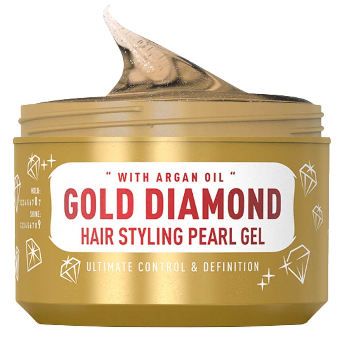 Immortal Infuse Gold Diamond Hair Styling Pearl Gel