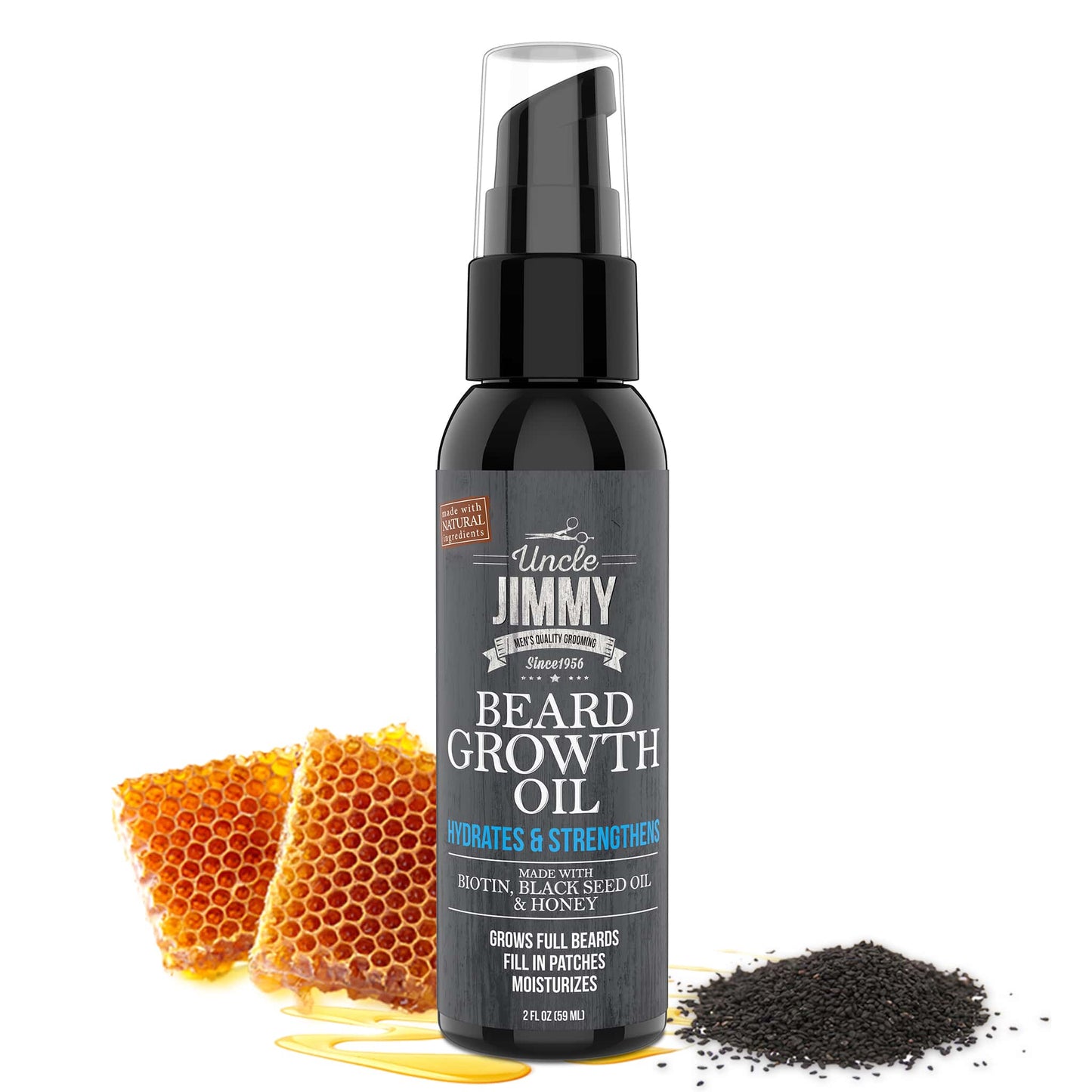 Uncle Jimmy Beard Growth Oil