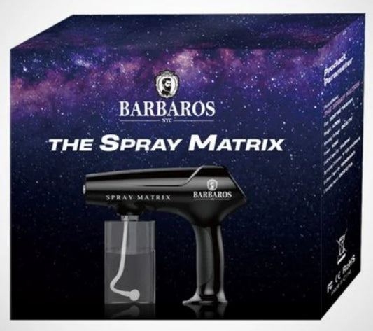 BARBAROS NYC Spray Matrix Nano Mister (Black)