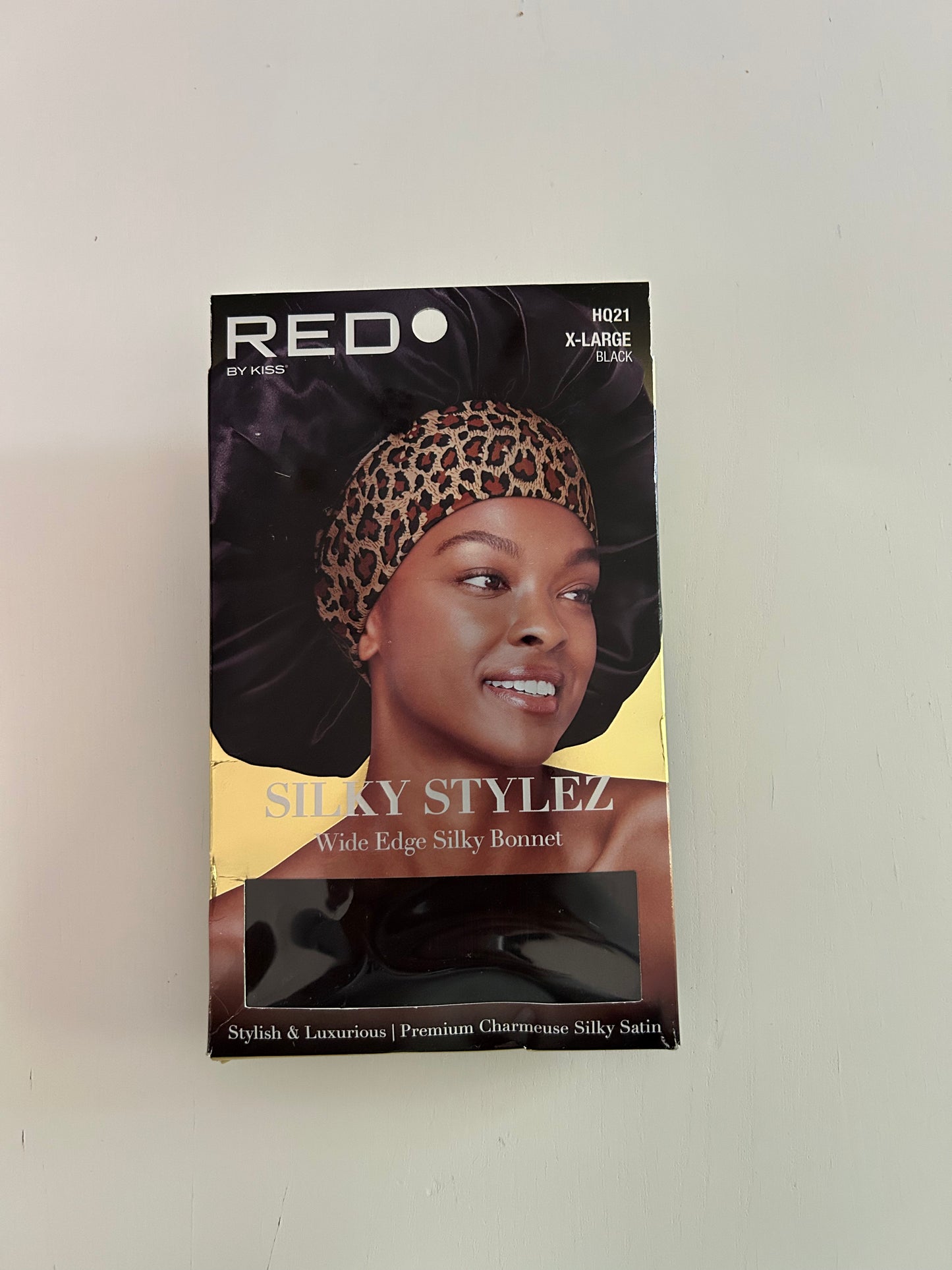 RED by Kiss Silky Stylez Wide Edge Silky Bonnet X-Large
