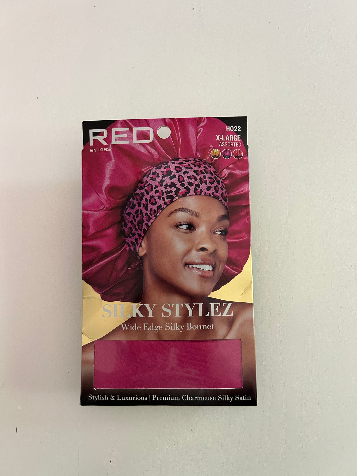 RED by Kiss Silky Stylez Wide Edge Silky Bonnet X-Large