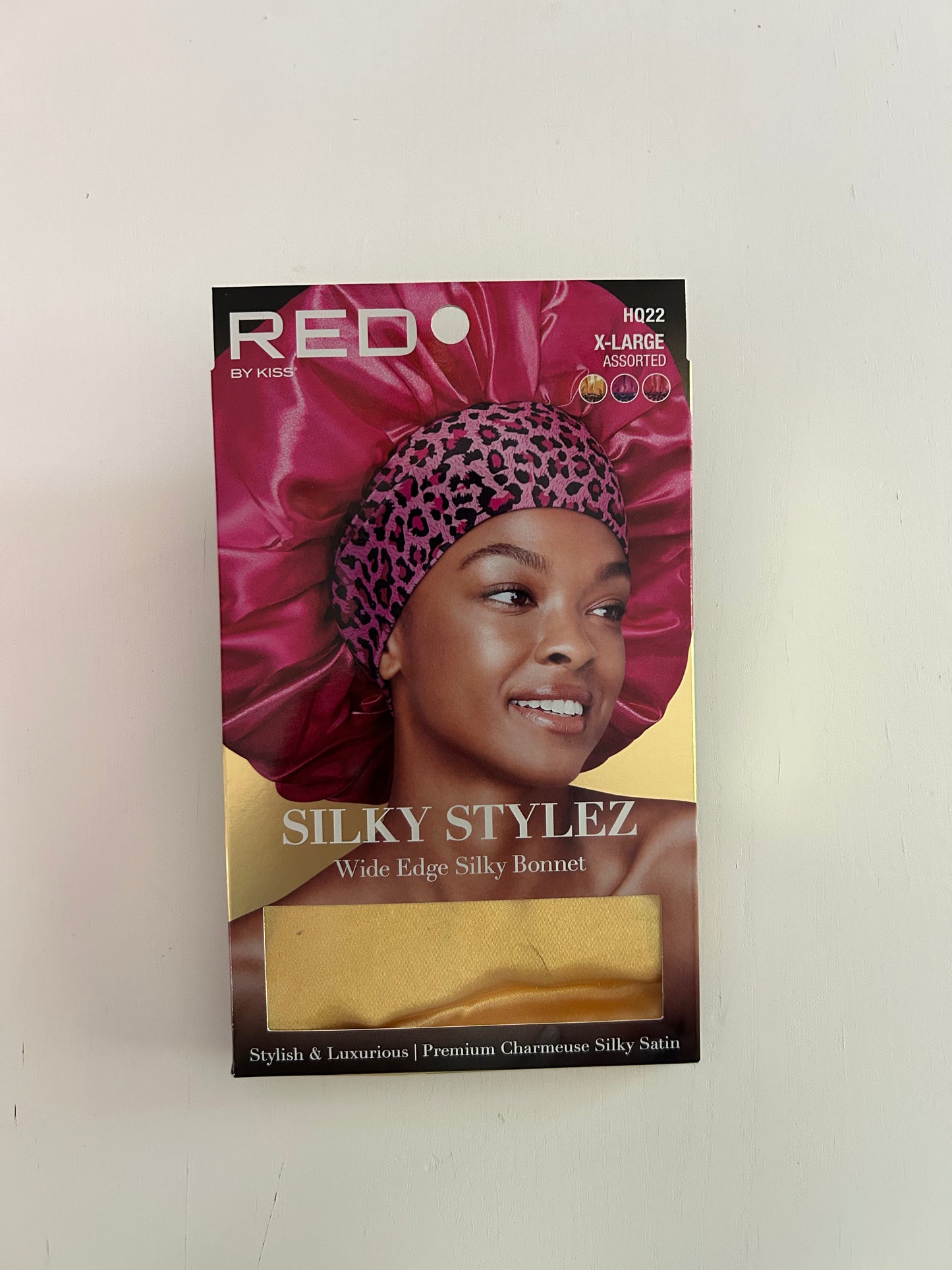 RED by Kiss Silky Stylez Wide Edge Silky Bonnet X-Large