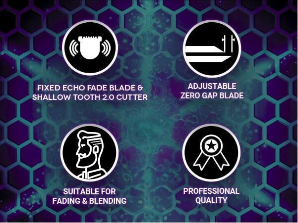 Gamma+ T1000 Echo Fade Blade Set
Metal Injection Molded Echo Fade Blade Set