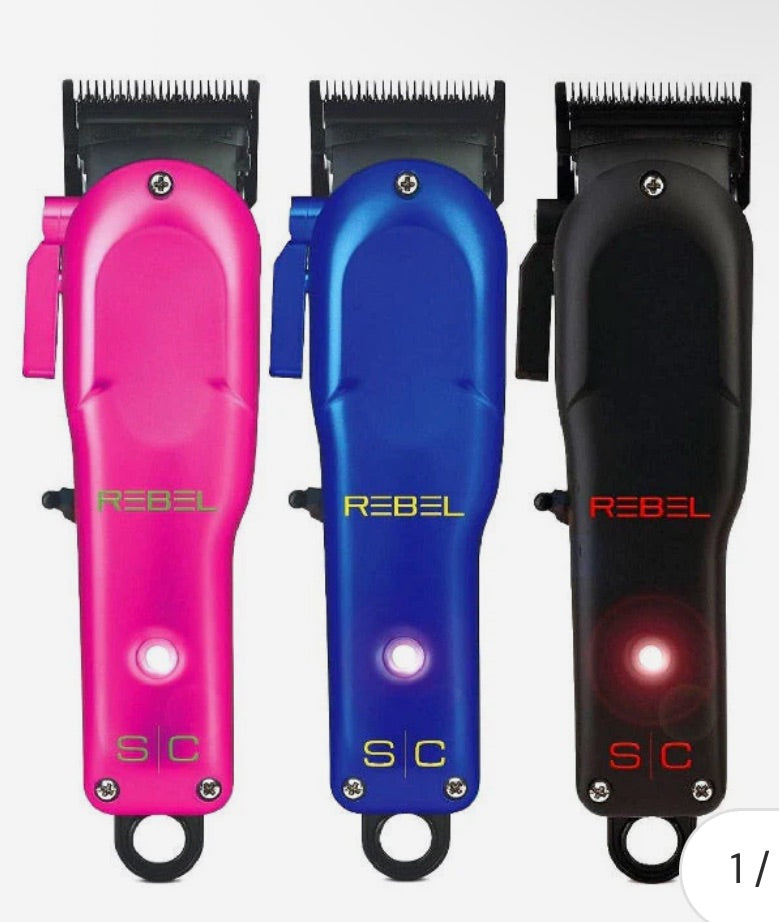 Stylecraft Rebel Clipper - Professional Cordless Modular Hair Clipper with Super-Torque Motor