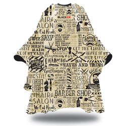 Black Ice Barber Cape (Vintage)