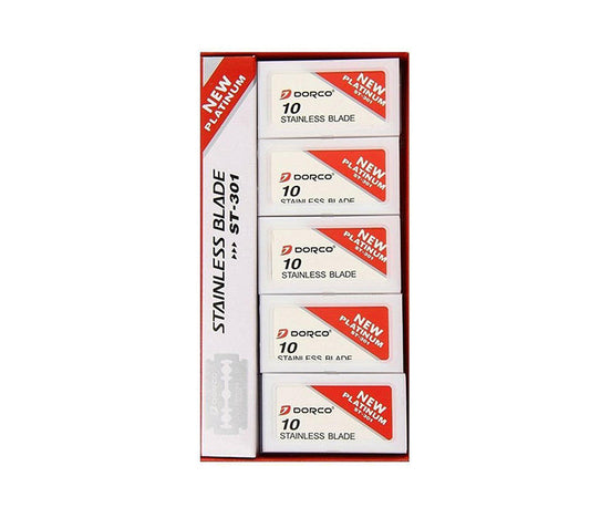 Dorco Razor Blades Double Edge Red Carton