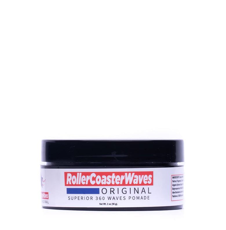 Roller Coaster Waves - Original Hair Pomade For Natural Deep Waves + Shape Control, 2 oz
