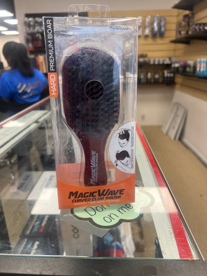 Black ice hard wave brush