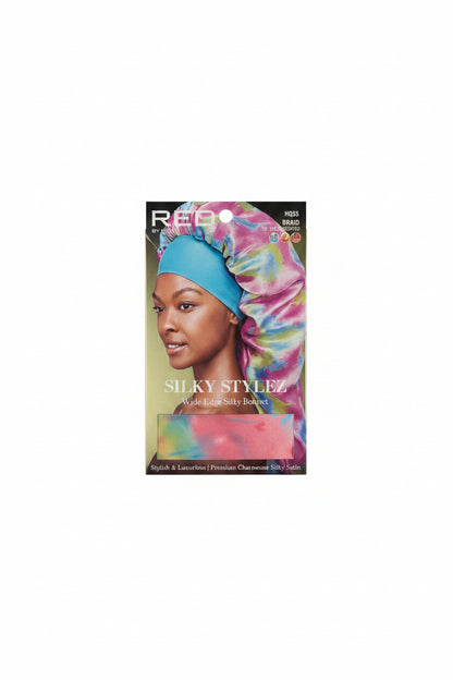 Red by Kiss Silky Stylez Wide Edge Braid Bonnet