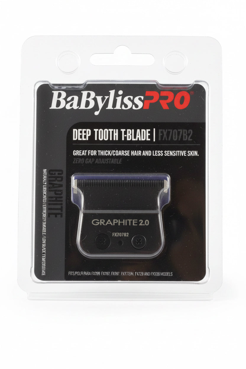 Babyliss PRO Deep Tooth T-Blade Graphite 2.0