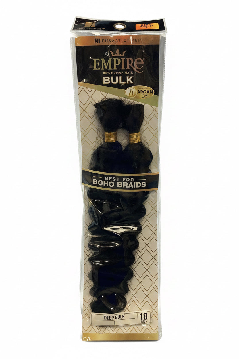Sensationnel Empire Deep Bulk 100% Human Hair