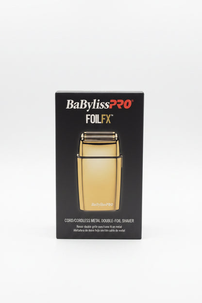 BaBylissPRO FOILFX02 Cordless GOLDFX Metal Double-Foil Shaver