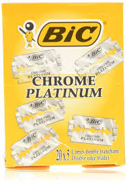 BIC Chrome Platinum Double Edge Razor Blades