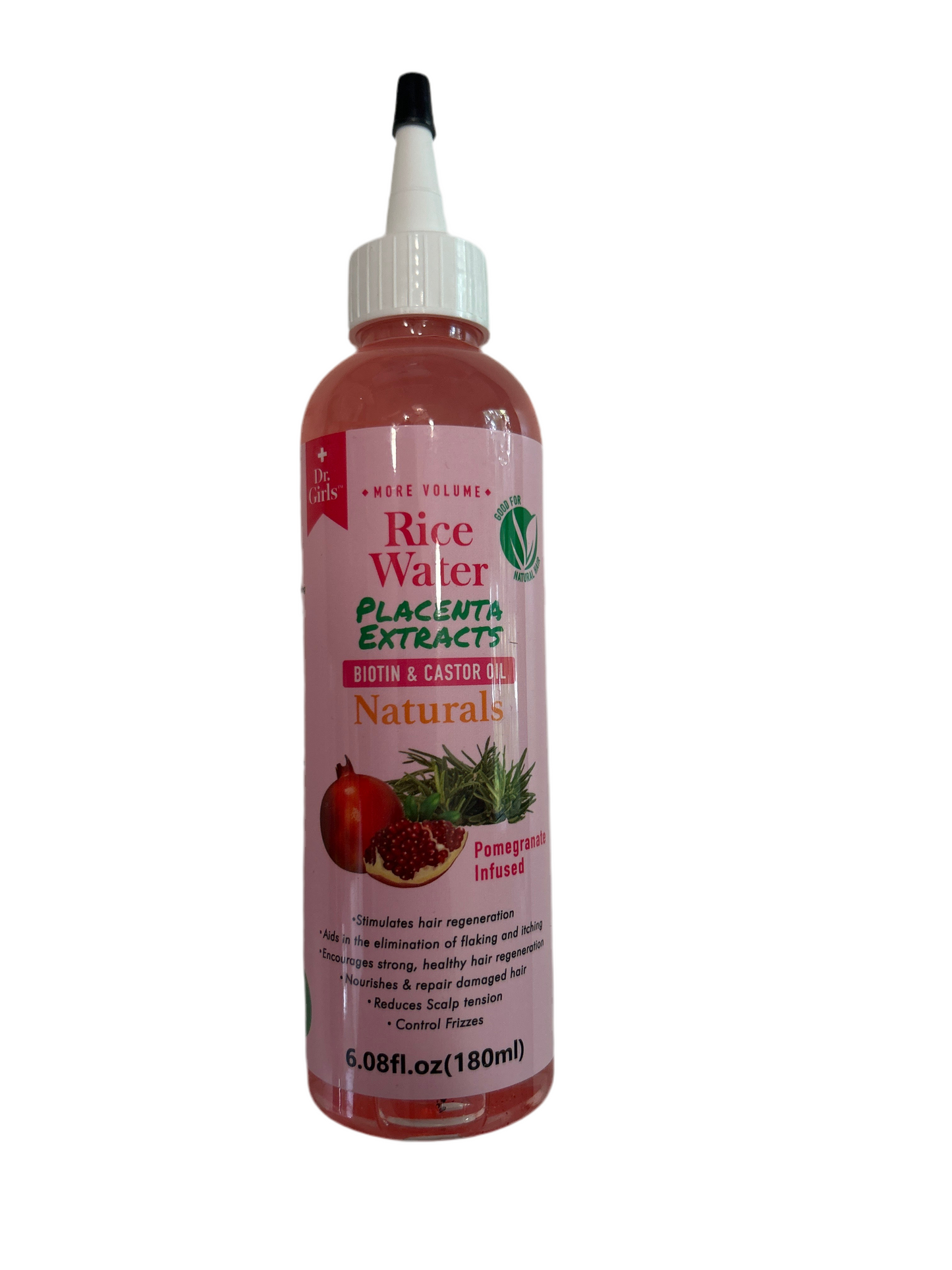 Dr Girls Rice Water More Volume Hair Oil 6.8oz