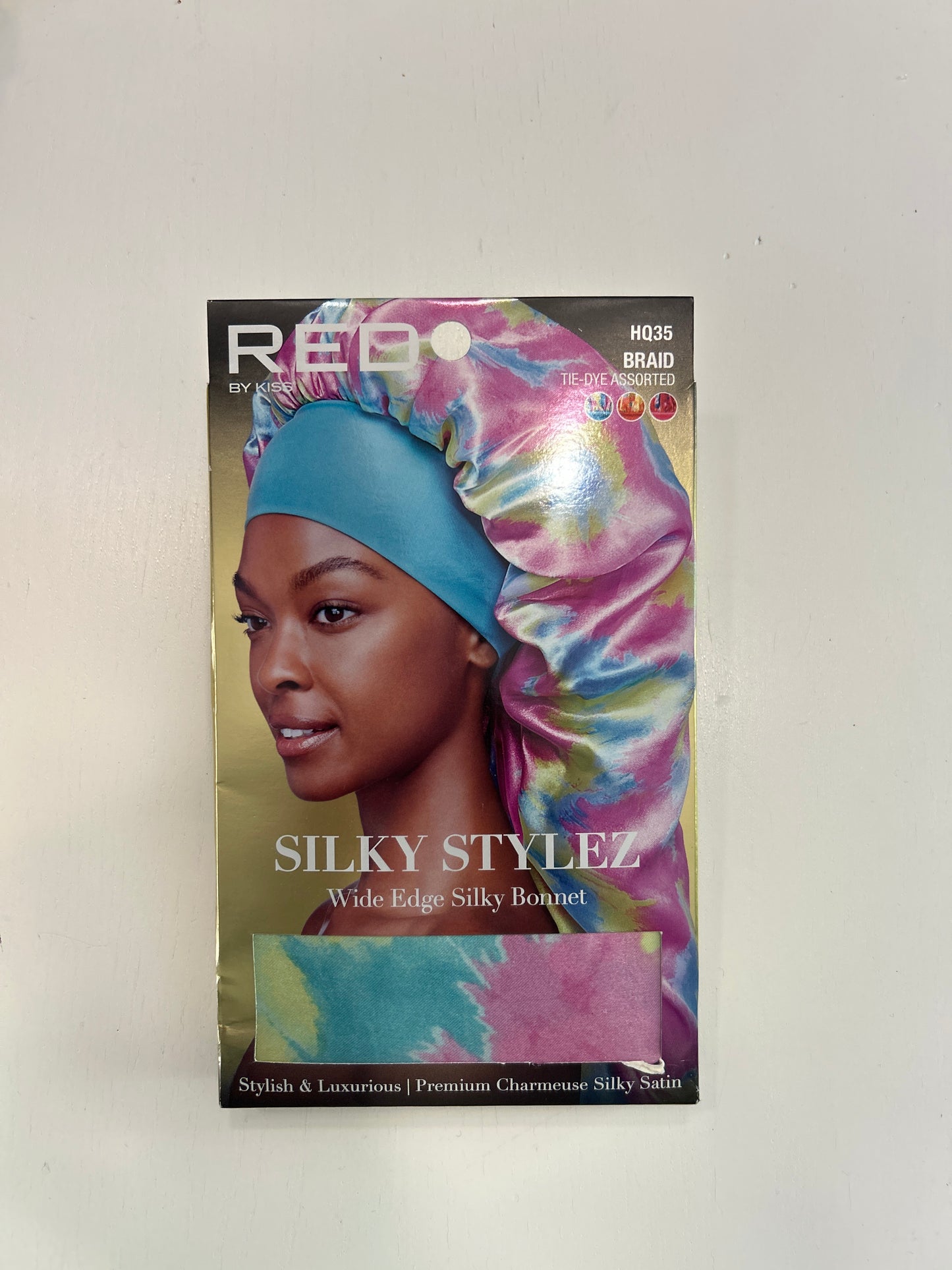 RED by Kiss Silky Stylez Wide Edge Silky Bonnet Braid Size