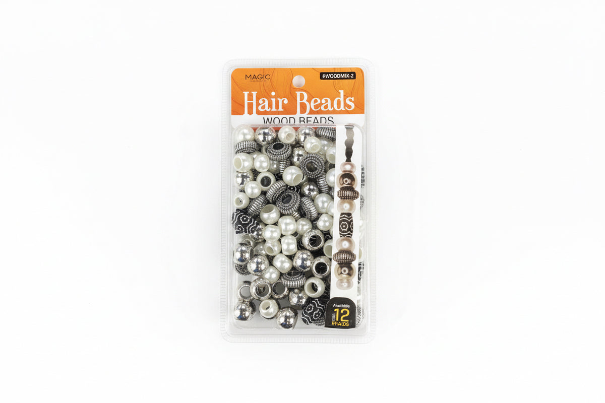 Magic Collection Hair Beads Wood Beads