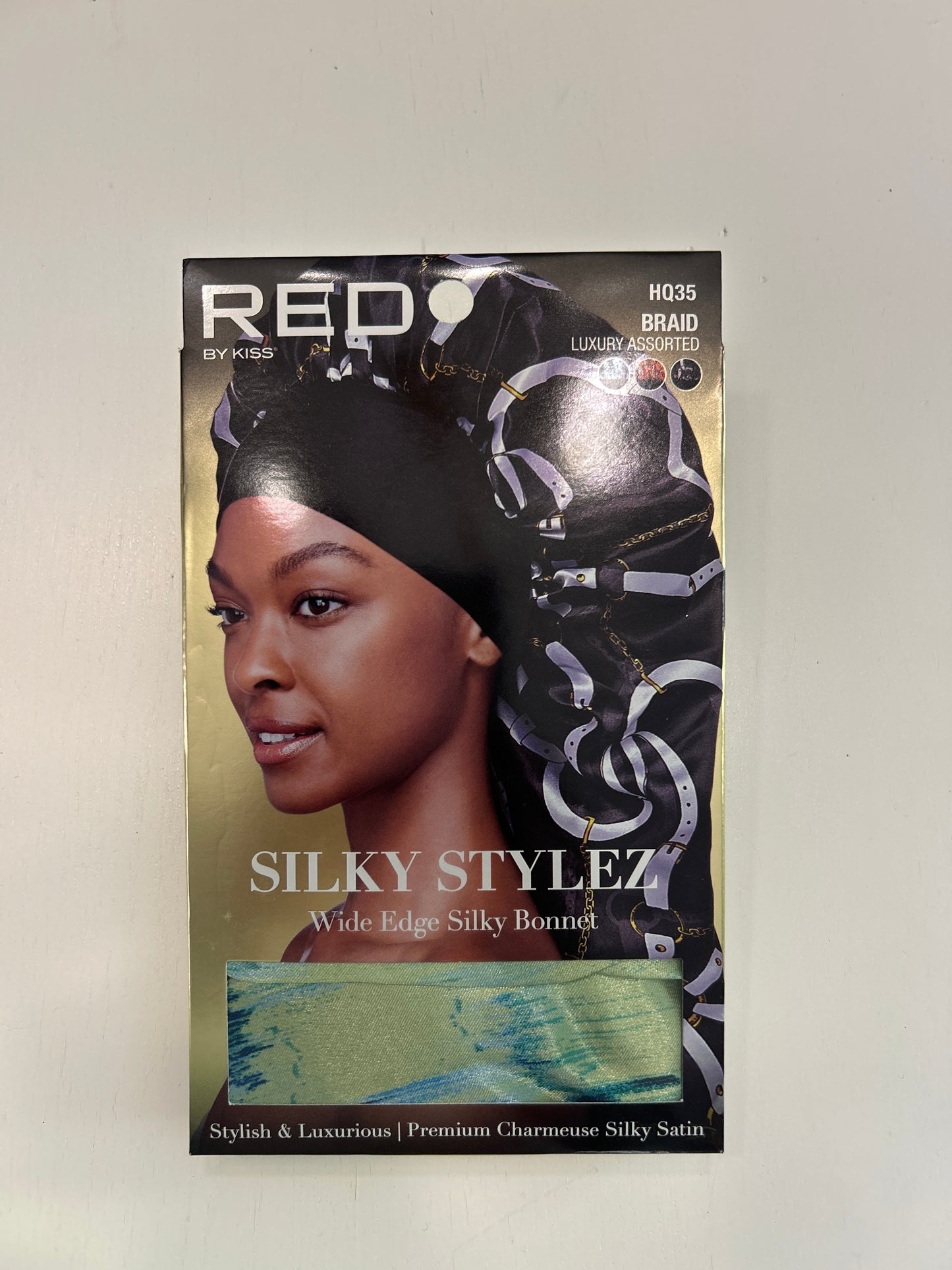 RED by Kiss Silky Stylez Wide Edge Silky Bonnet Braid Size