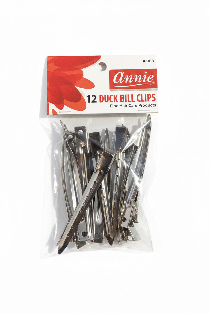 Annie 12 Duck Bill Clips