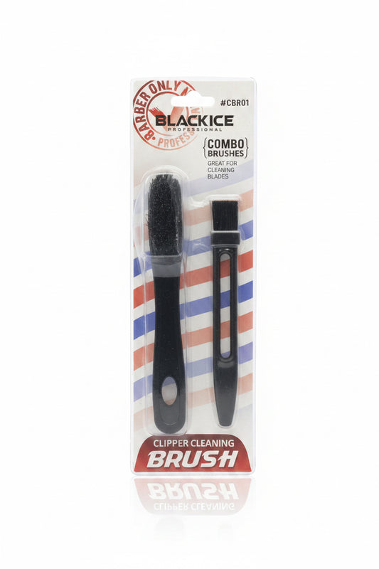 Black Ice Professional Clipper Cleaning Combo Brushes