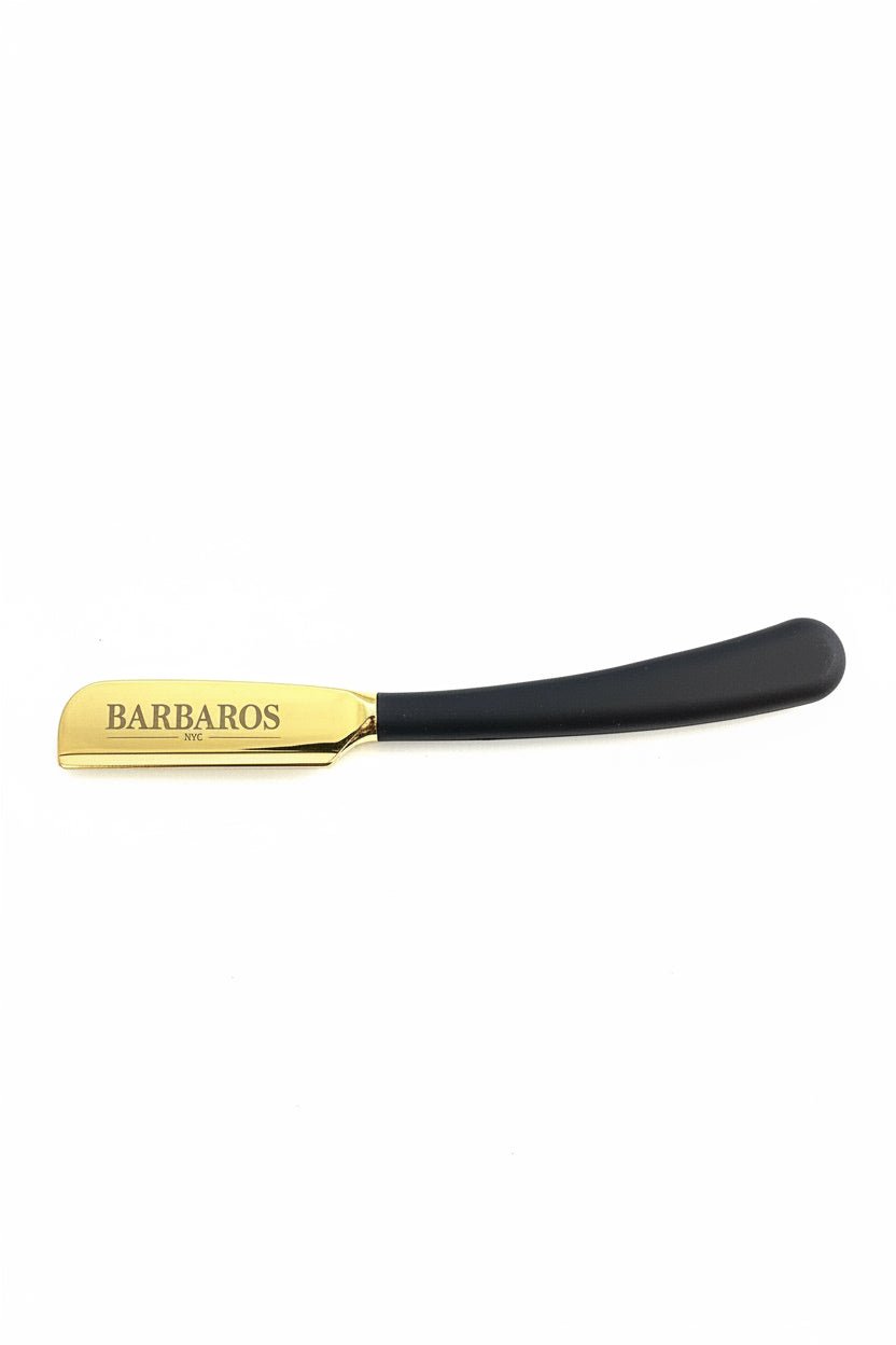 Barbaros NYC Straight Razor Holder | Gold