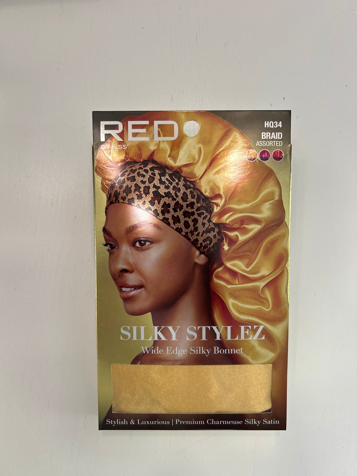 RED by Kiss Silky Stylez Wide Edge Silky Bonnet Braid Size