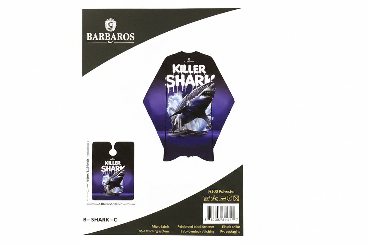 Barbaros NYC Cape - Killer Shark