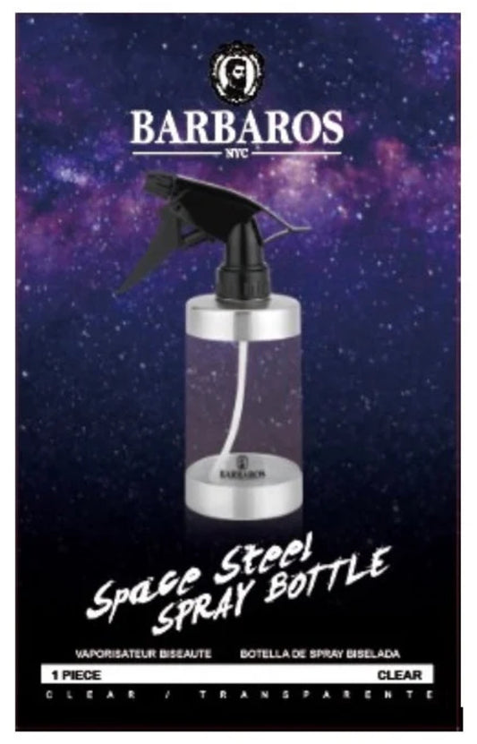 Barbaros NYC Space Steel Spray Bottle