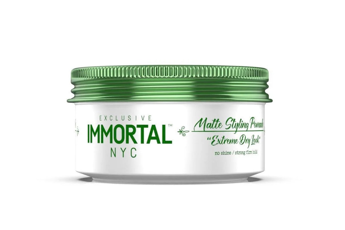 IMMORTAL NYC “Extreme Dry Look” Matte Styling Pomade