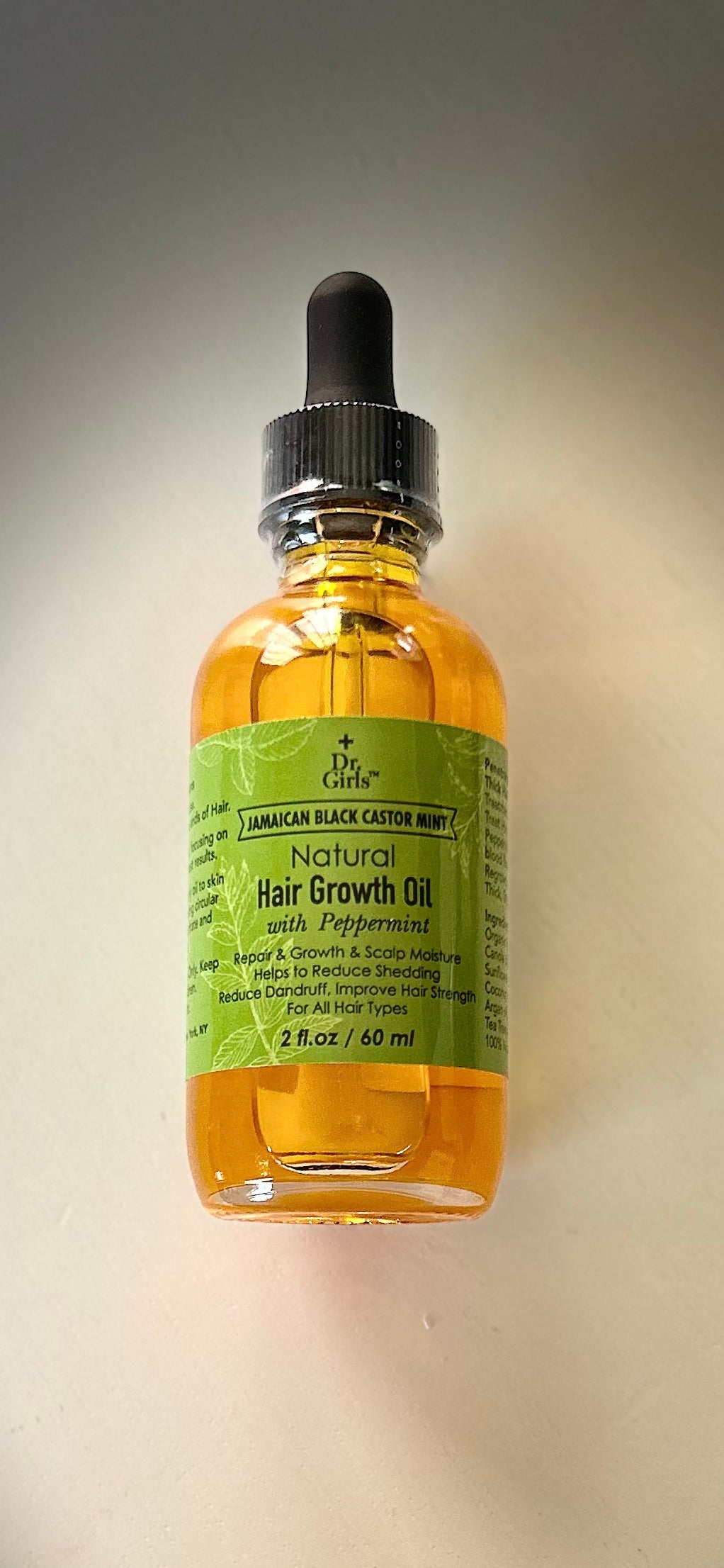 Dr girls Natural Hair Growth Oil Jamaican Black Castor