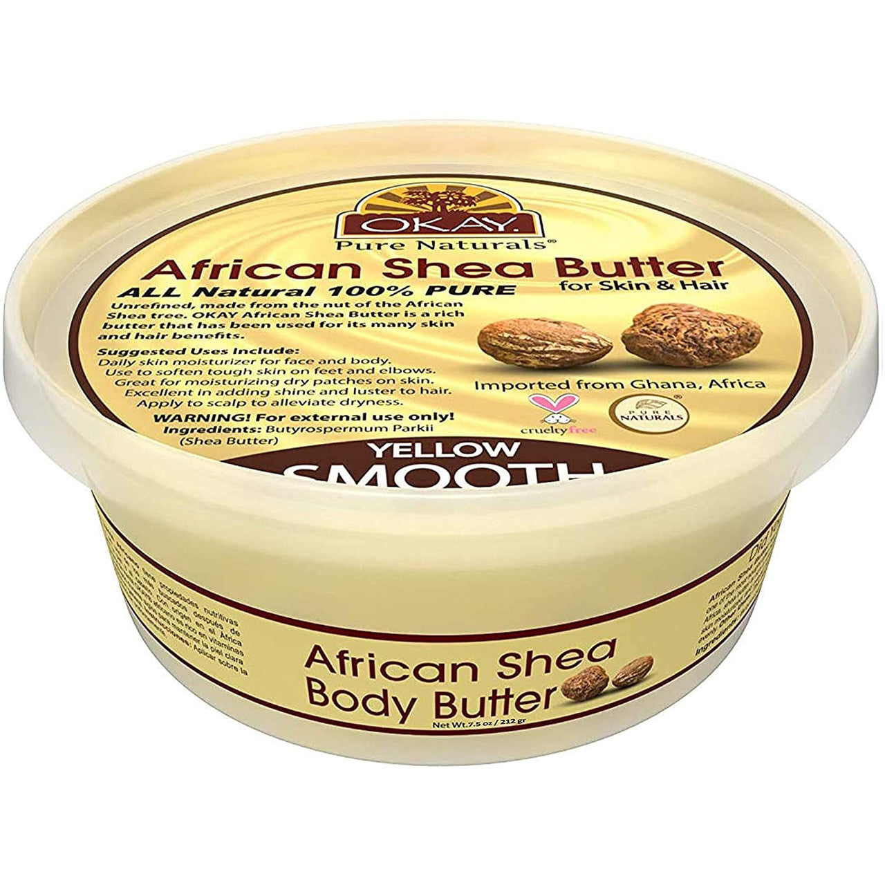 OKAY Pure Naturals African Shea Butter