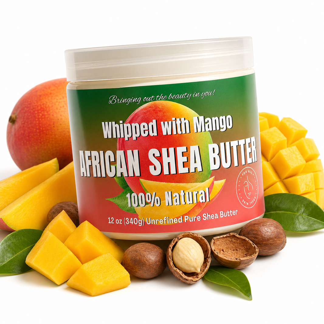 RA Cosmetics Whipped Unrefined African Shea Butter