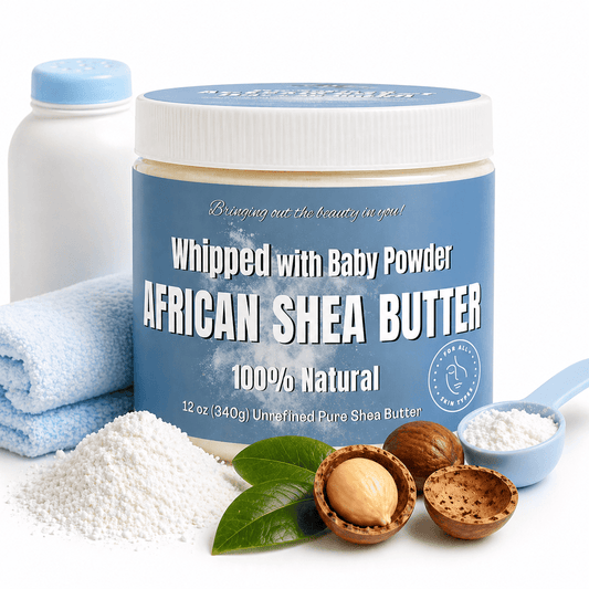RA Cosmetics Whipped Unrefined African Shea Butter