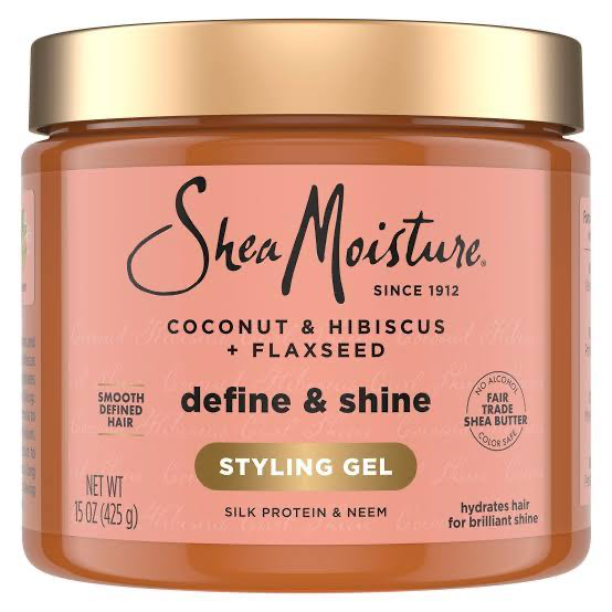 SheaMoisture Coconut & Hibiscus + Flaxseed Define & Shine Styling Gel