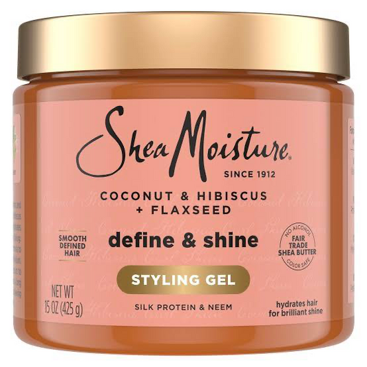 SheaMoisture Coconut & Hibiscus + Flaxseed Define & Shine Styling Gel