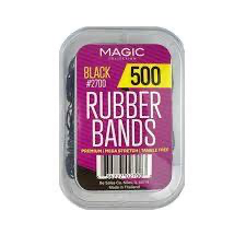 Magic Collection Premium Black Rubber Bands