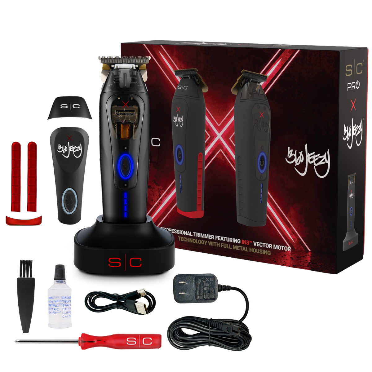 StyleCraft 360 Jeezy Cordless Trimmer w/ IN3 Vector Motor