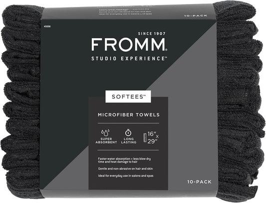 Fromm Studio Experience Softees Microfiber Towels 10-Pack
