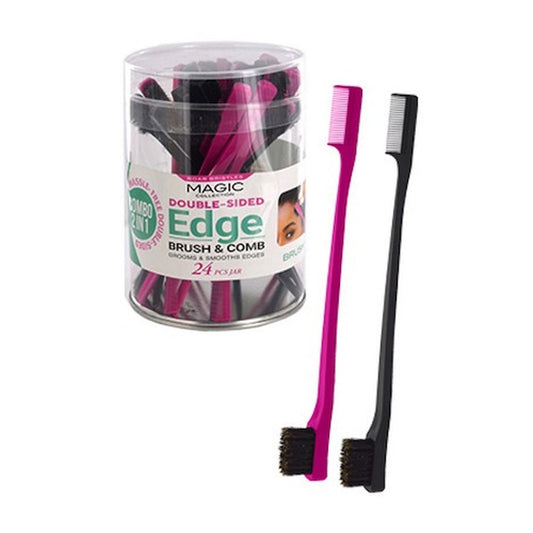 Magic Collection Double-Sided Edge Brush & Comb