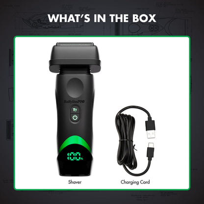 BaBylissPRO x Tomb45 Wireless Charging Double Foil Shaver