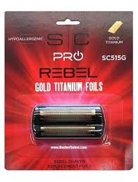 StyleCraft REBEL Shaver Gold Titanium Replacement Foil