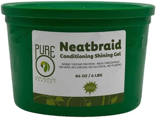 Pure O Natural Neatbraid Conditioning Shining Gel