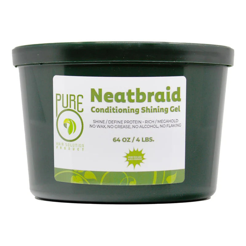 Pure Oil Neat Braid Conditioning Shining Gel 64oz